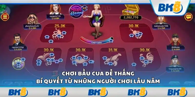 Chơi bầu cua dễ thắng – Bí quyết từ những người chơi lâu năm