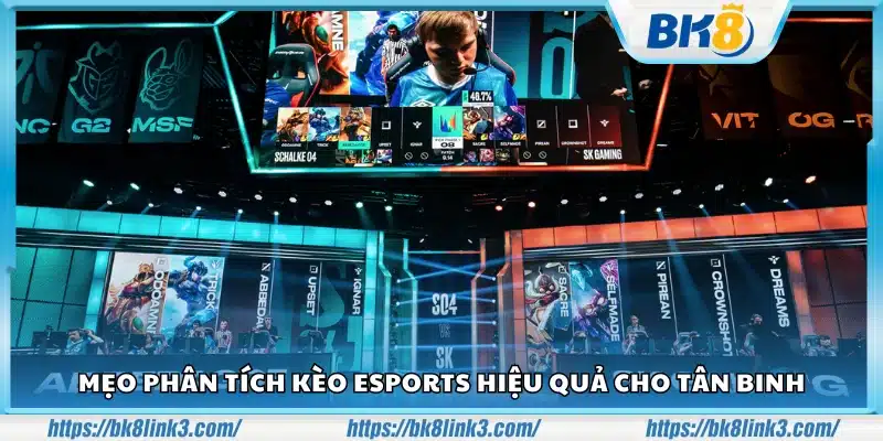 Mẹo phân tích kèo eSports hiệu quả dành cho người mới